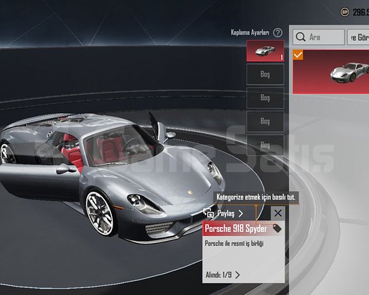 1SPOR ARABALI PORSCHE HESAB 1 MAX AKM M4 6