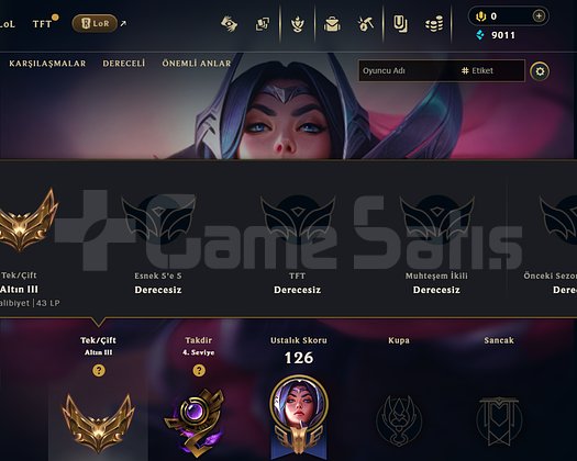Gold 3 hesap +29 lp geliyor
