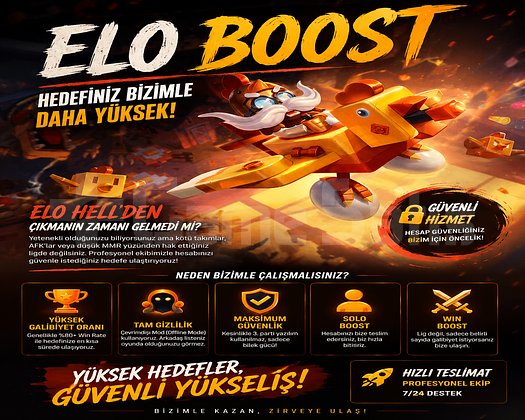 EN GÜVENİLİR EN HIZLI BOOST SERVİSİ