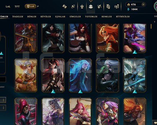 PLAT 4 DOLU HESAP KATARINA MAINLER İÇİN EKSTRA!