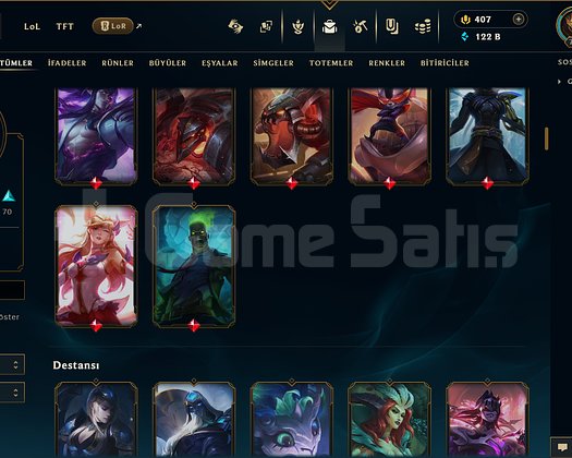 722 LEVEL / 171 SKİN / FUL HERO +MAİL +14K SATIŞ
