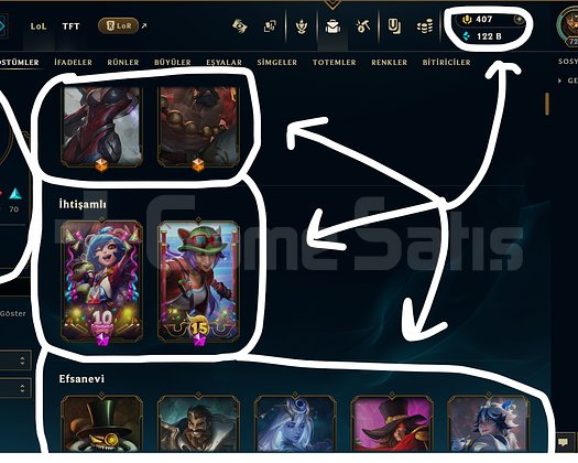 722 LEVEL / 171 SKİN / FUL HERO +MAİL +14K SATIŞ