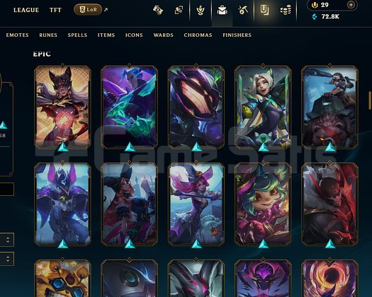 EUW / 136 LVL + 142 SKİN + FISTIK HESAP + MAİL