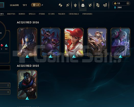 Euw Em3 83 WR High MMR Güzel Bol Skinli Hesap