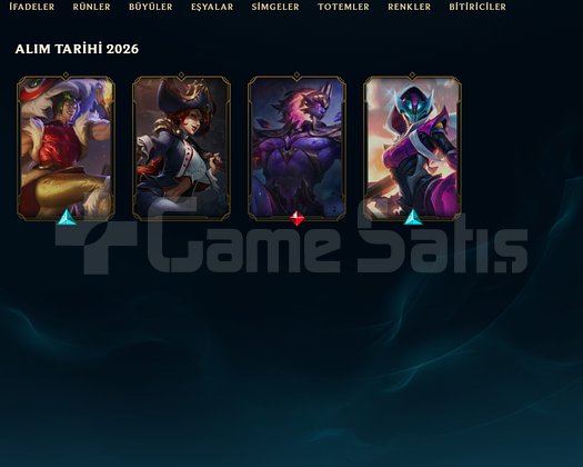 TR FRESH HAZIR 7 SKIN UNRANKED ACC +45LP TEMİZ MMR