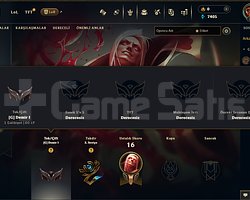 EUW DEMİR 1 HESAP - 1 OYUN ATILMIŞ