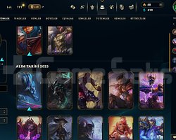 52 LVL HESAP 28 KOSTÜM SİLVER 2 GEÇEN SEZON GOLD