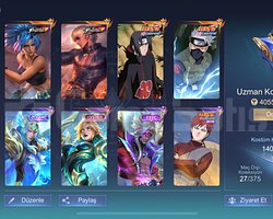 Gus Kof ve Naruto kostümleri + epic base