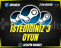 İstediğiniz 3 Oyun + OTO GUARD + Garanti