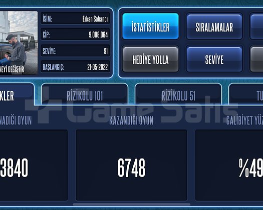 101 OKEY PLUS HESABI