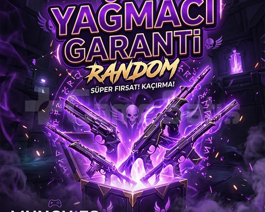 TR YAĞMACI GARANTİ RANDOM VALORANT HESAP