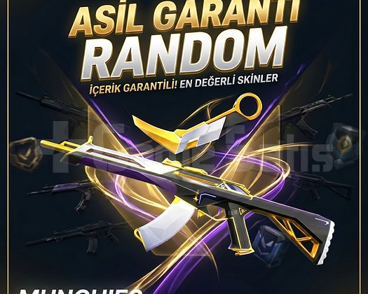 TR YAĞMACI GARANTİ RANDOM VALORANT HESAP