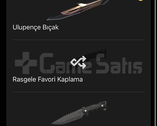 DOPDOLU PLATİN 1 2 BIÇAK GENEL BEĞENŞYE UYGUN SKİN