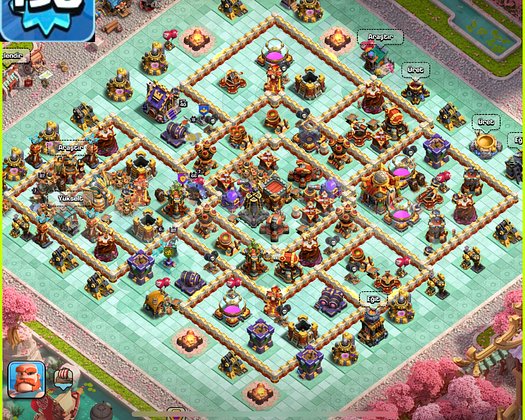 MAX + MAX SAVUNMA!! 2 ARKAPLAN!! TH16 MAX HESAP