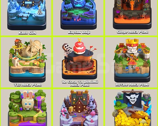34 KOSTÜM!! 10 ARKAPLAN!! MAX + MAX TH16 HESAP