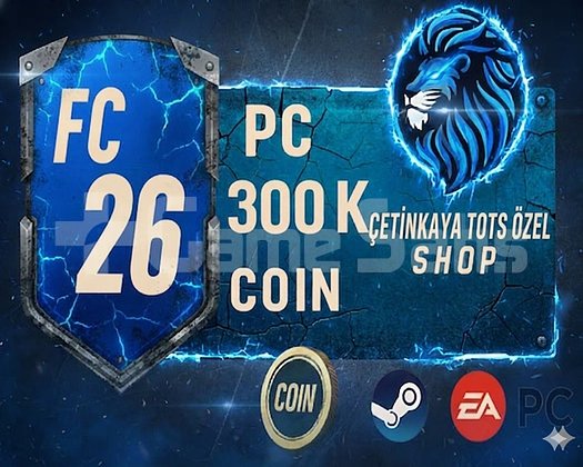 FC 26 300 K PC  COİNS TOTS ÖZEL İNDİRİM