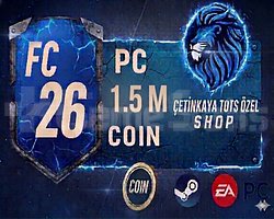 FC 26 1.5 M PC COİNS TOTS ÖZEL İNDİRİM