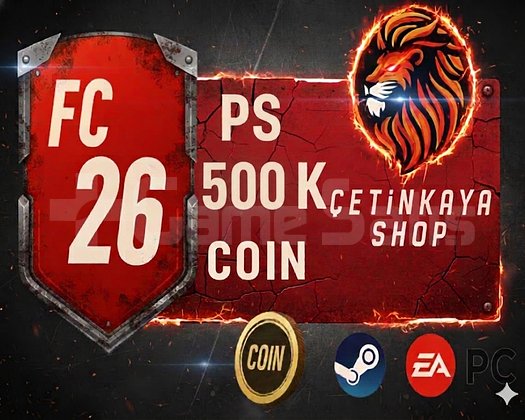 FC 26 500 K COİNS TOTS ÖZEL İNDİRİM PS-XBOX