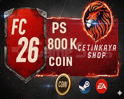 FC 26 800 K COİNS TOTS ÖZEL İNDİRİM PS-XBOX
