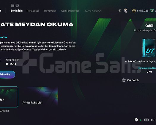 FC 26 PC HESABI WEB APP AÇIK 5.5M COİNS