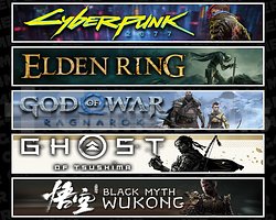 Cyberpunk + Elden + Ragnarök + Tsushima + Wukong