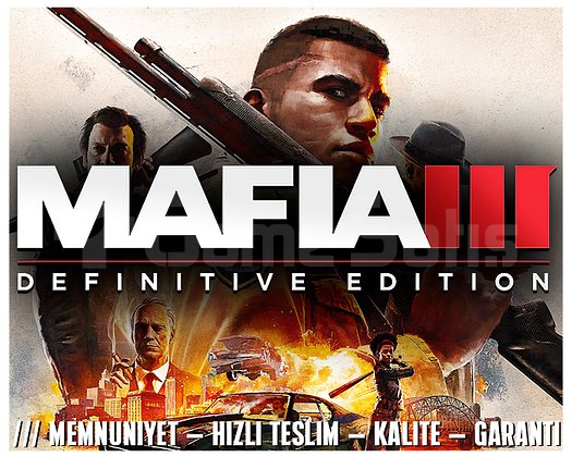 Mafia 3 Definitive Edition + KORUMA + HIZLI TESLİM