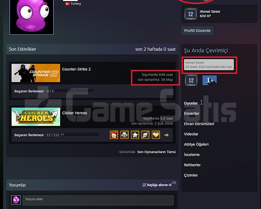 ANINDA TESLİM | 6 MADALYA | 646 SAAT | FACEIT