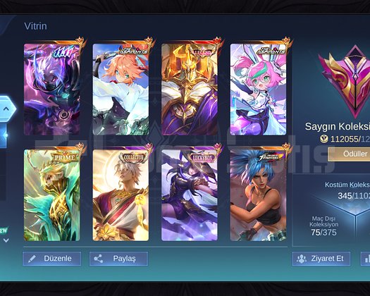 TR İD Temiz hesap aspirant legend dolu dolu