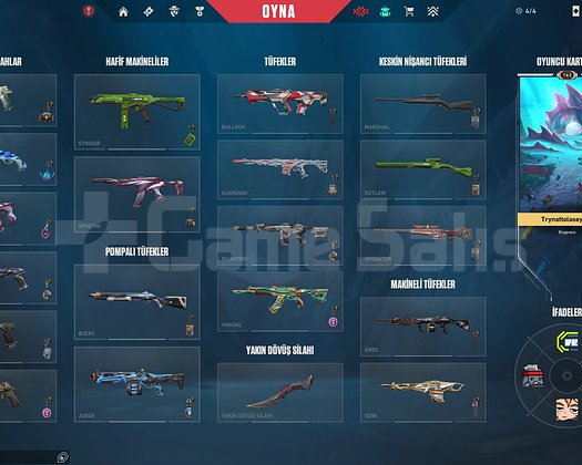52 skinli Dia 1 Görmüş sahibinden Temiz Hesap