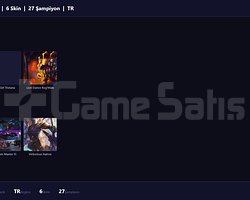 TR / 38 LVL + 6 SKİN + FRESH + UNRANKED