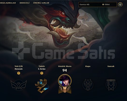 EUW FRESH HANDMADE HAZIR 6 SKIN +45LP ACC TEMİZMMR