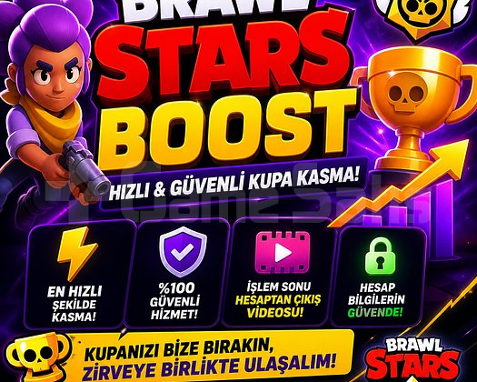 BRAWL STARS +1000 KUPA BOOST
