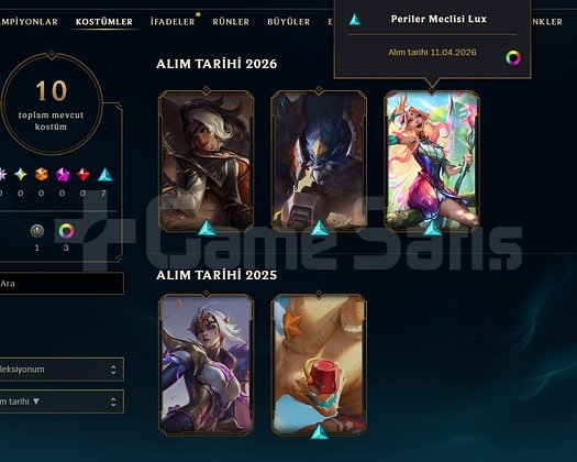 EUW | 45 Lv | Fresh Smurf Hesap | 10 Kostüm