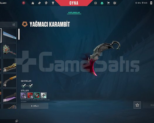 ARCANE VANDAL-38.000VP+ YATIRILAN ÇOK DOLU HESAP