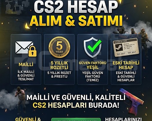 CS 5 YILLIK ROZETLİ 2007 - 2013 TARİHLİ HESAPLAR