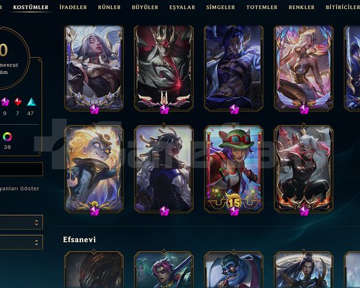 İLK SAHİBİNDEN  TFT DİZGİNSİZ ARCANE JINX &