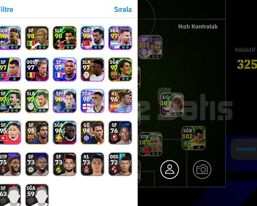 3255Kg Bombacı 108 Bale 107 Dembele 109 Cruyff!