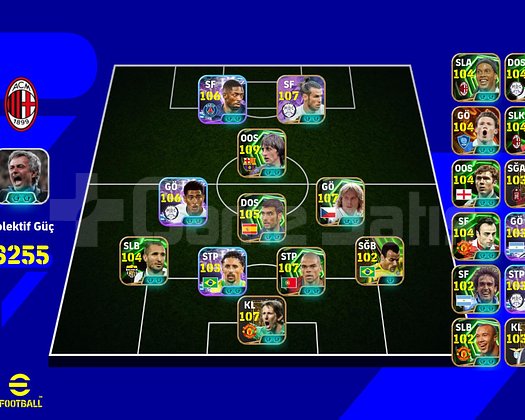 3255Kg Bombacı 108 Bale 107 Dembele 109 Cruyff!