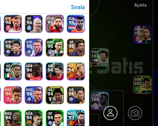 104 Scholes 103 De Jong ve daha fazlası..