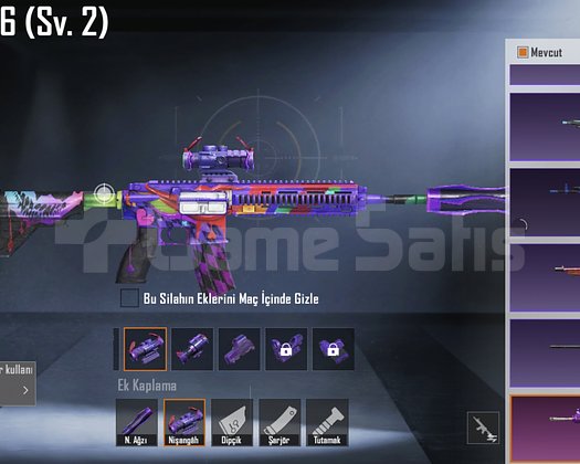 Maskara M4 + maskara seti