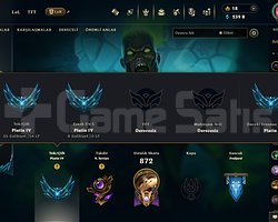 League Of Legends | TR | 248 SKİN | 719 LEVEL