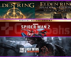 Elden Ring + Spiderman 2+ The Last Of Us Part 2