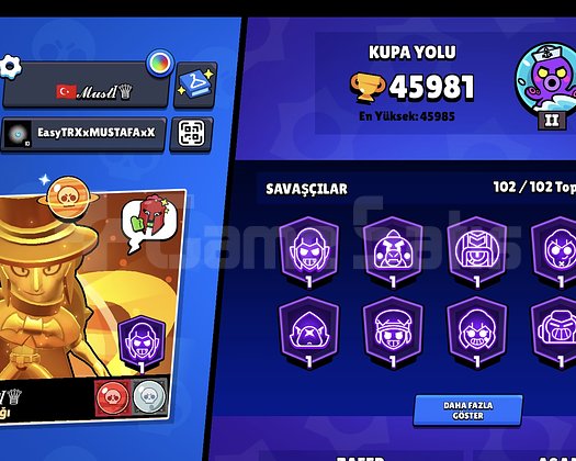 Brawl stars machorjna kalıcı pın ve henı mendy pın