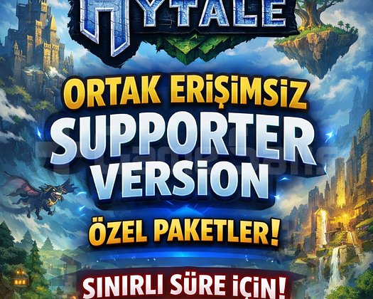 HYTALE SUPPORTER EDITION / MAIL DEGISTIREBILIR
