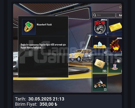 123 bin pop tek fiyat