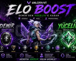 VALORANT DEMİR-YÜCE ARASI ELO BOOST