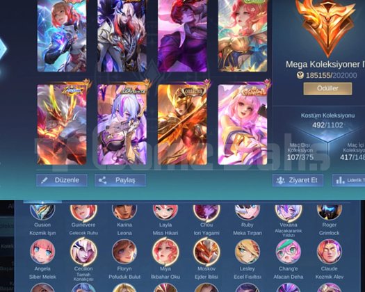 *MİD ADC EXP MAİN DOLU*