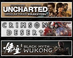 Uncharted + Crimson Desert + Black Myth Wukong