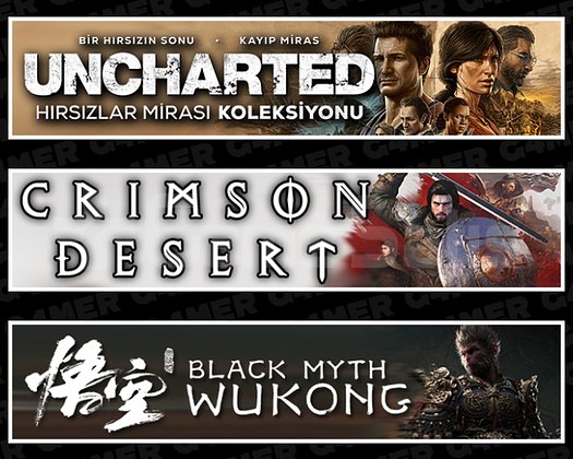 Uncharted + Crimson Desert + Black Myth Wukong