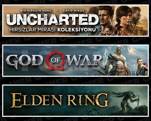 Uncharted + God Of War + Elden Ring
